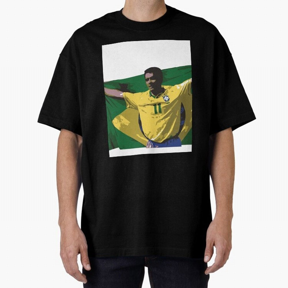 Romario brazil flag Essential T-Shirt Relive Legendary Nights from FIFA World Cup 2026 Group Stage Spirit, Filled with Brazil, Portugal and Argentina, Neymar, Haaland and Cristiano Ronaldo, Retro Football Energy, Iconic Rivalries, Trophy Chase