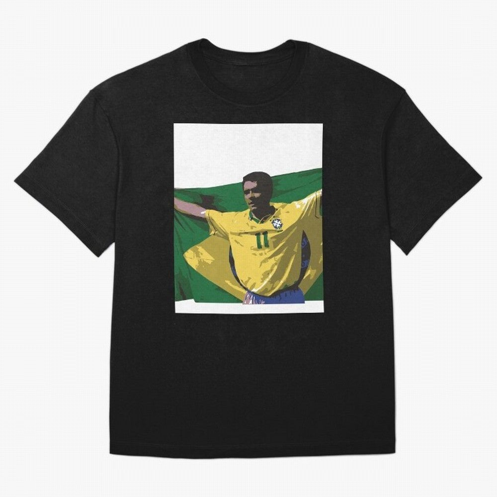 Romario brazil flag Essential T-Shirt Relive Legendary Nights from FIFA World Cup 2026 Group Stage Spirit, Filled with Brazil, Portugal and Argentina, Neymar, Haaland and Cristiano Ronaldo, Retro Football Energy, Iconic Rivalries, Trophy Chase