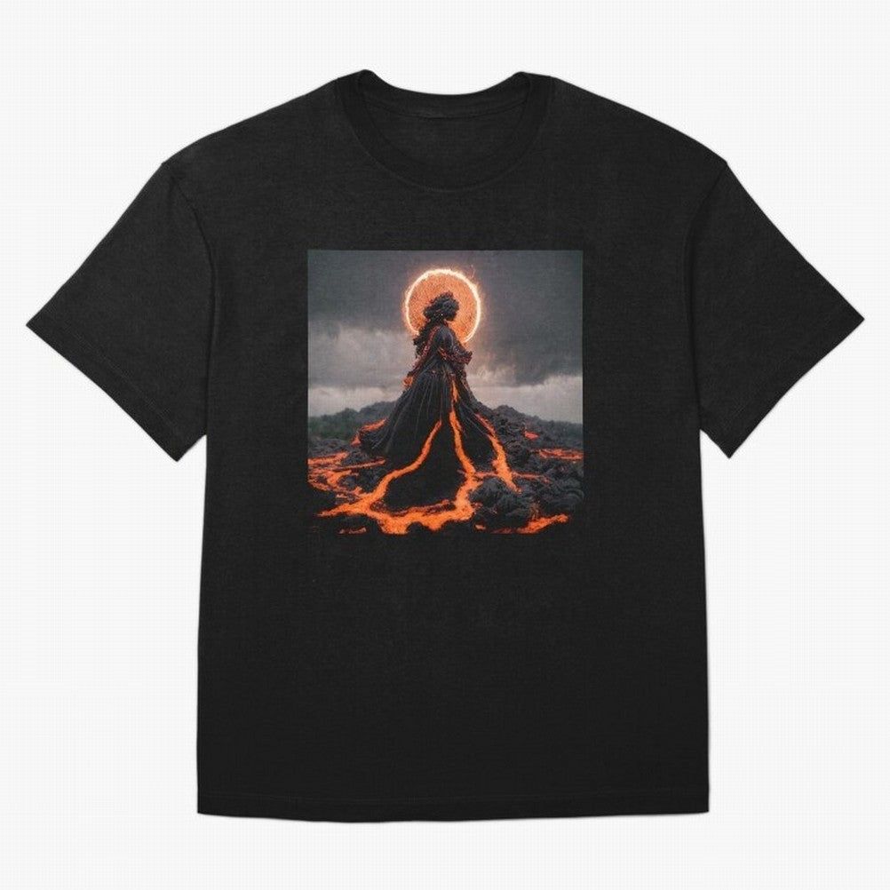 Pele Volcano Goddess Essential T-Shirt Celebrate Golden Goal Energy in FIFA World Cup 2026 USA Canada Mexico for Fans of Haaland and Mbappe and France and Portugal, Bringing Stadium Chants, National Pride, Trophy Dreams and Unforgettable Football