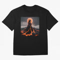 Pele Volcano Goddess Essential T-Shirt Celebrate Golden Goal Energy in FIFA World Cup 2026 USA Canada Mexico for Fans of Haaland and Mbappe and France and Portugal, Bringing Stadium Chants, National Pride, Trophy Dreams and Unforgettable Football