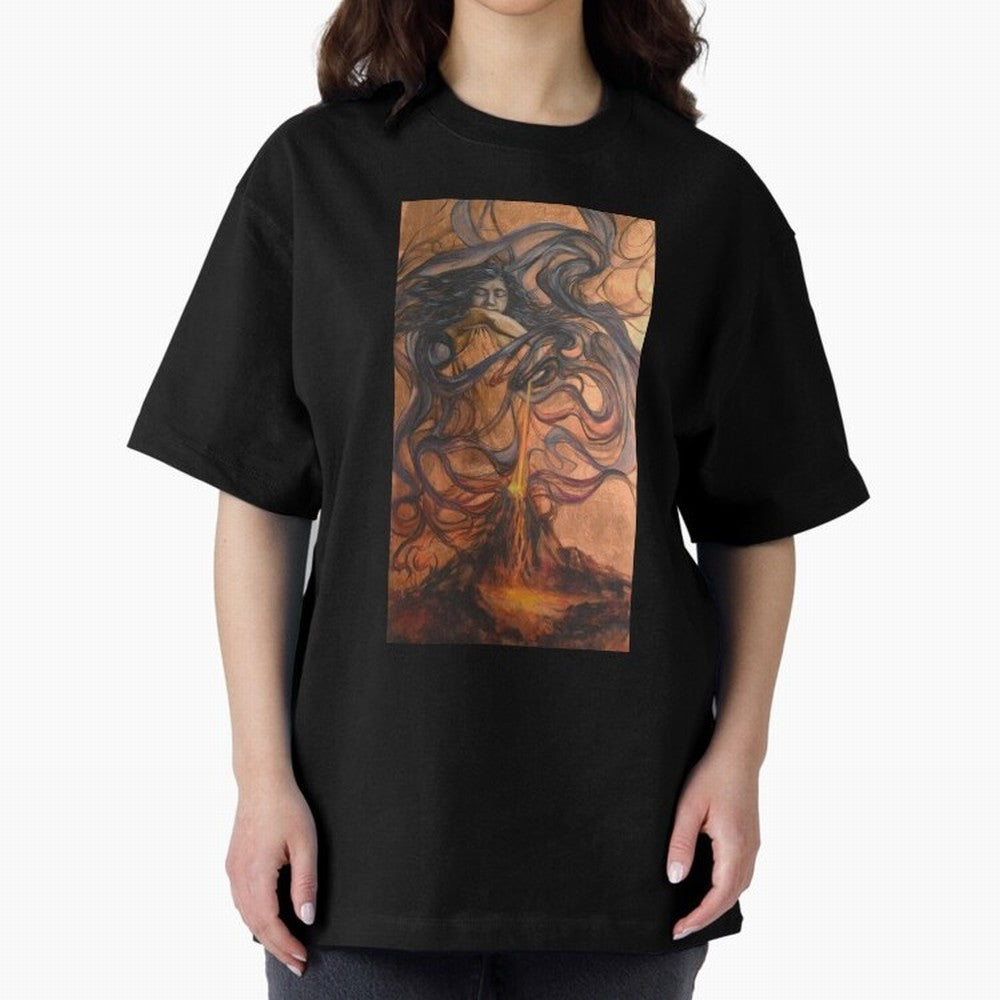 Pele Hawaiian Fire and Volcano Goddess painting Essential T-Shirt Remember Iconic Moments from FIFA World Cup 2026 for Fans of Haaland and Mbappe and Spain, Bringing Classic Soccer Heritage, Championship Pressure, Fan Loyalty and International