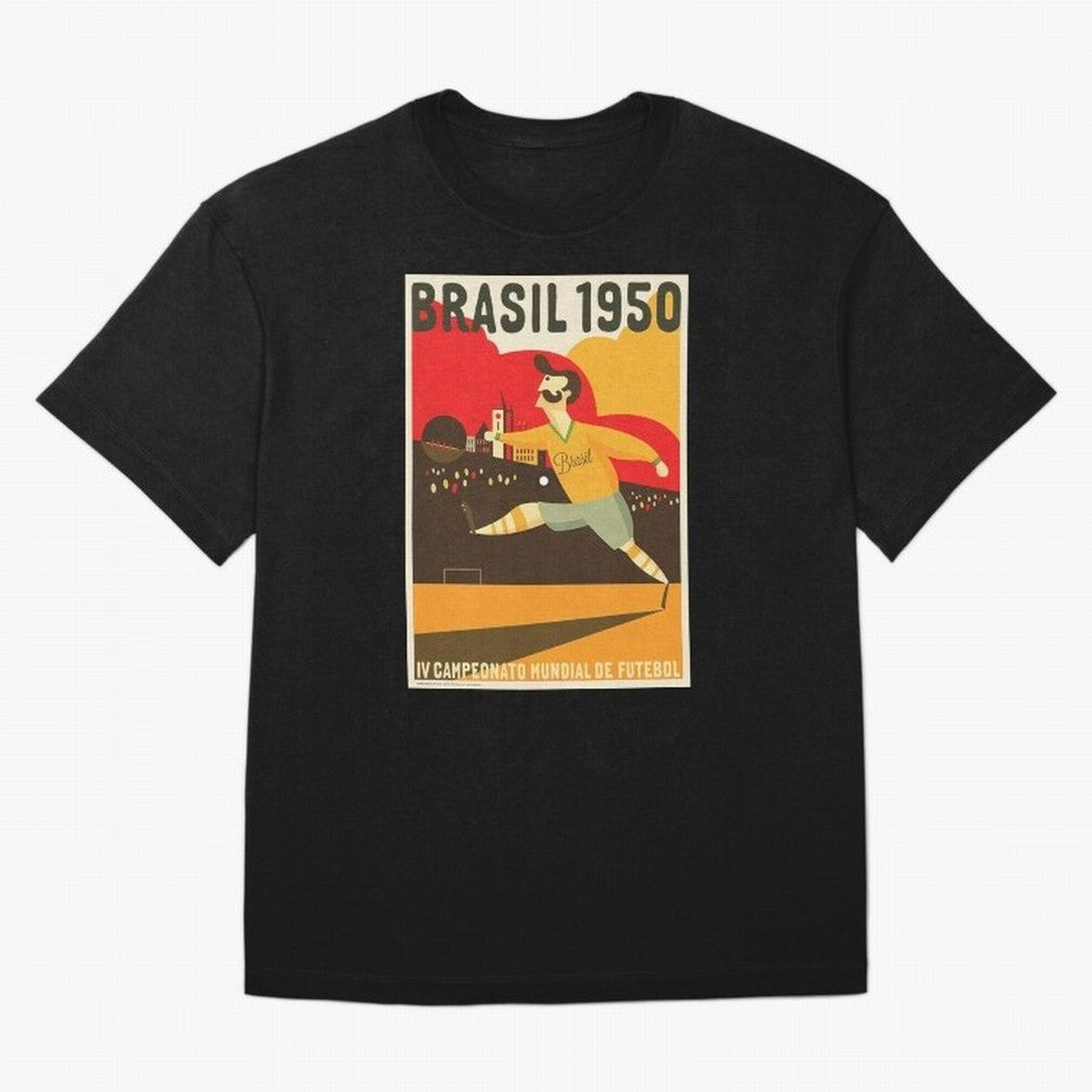 Brasil 1950 World Cup6 Essential T-Shirt Support Your Favorite Stars during FIFA World Cup 2026 for Fans of Messi and Portugal, Spain and Germany, Bringing Sports Nostalgia, International Competition, Famous Players and Unforgettable Victories;