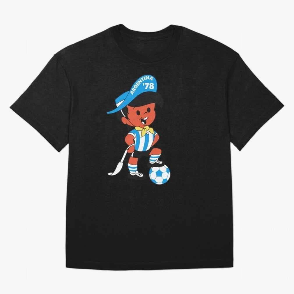 Argentina 78 Mascot Print1 Essential T-Shirt Experience FIFA World Cup 2026 Group Stage Spirit, Made for Argentina and Brazil, Cristiano Ronaldo, Soccer Culture, Superstar Moments, National Team Dreams and Competitive Fire; Great for Supporters Who