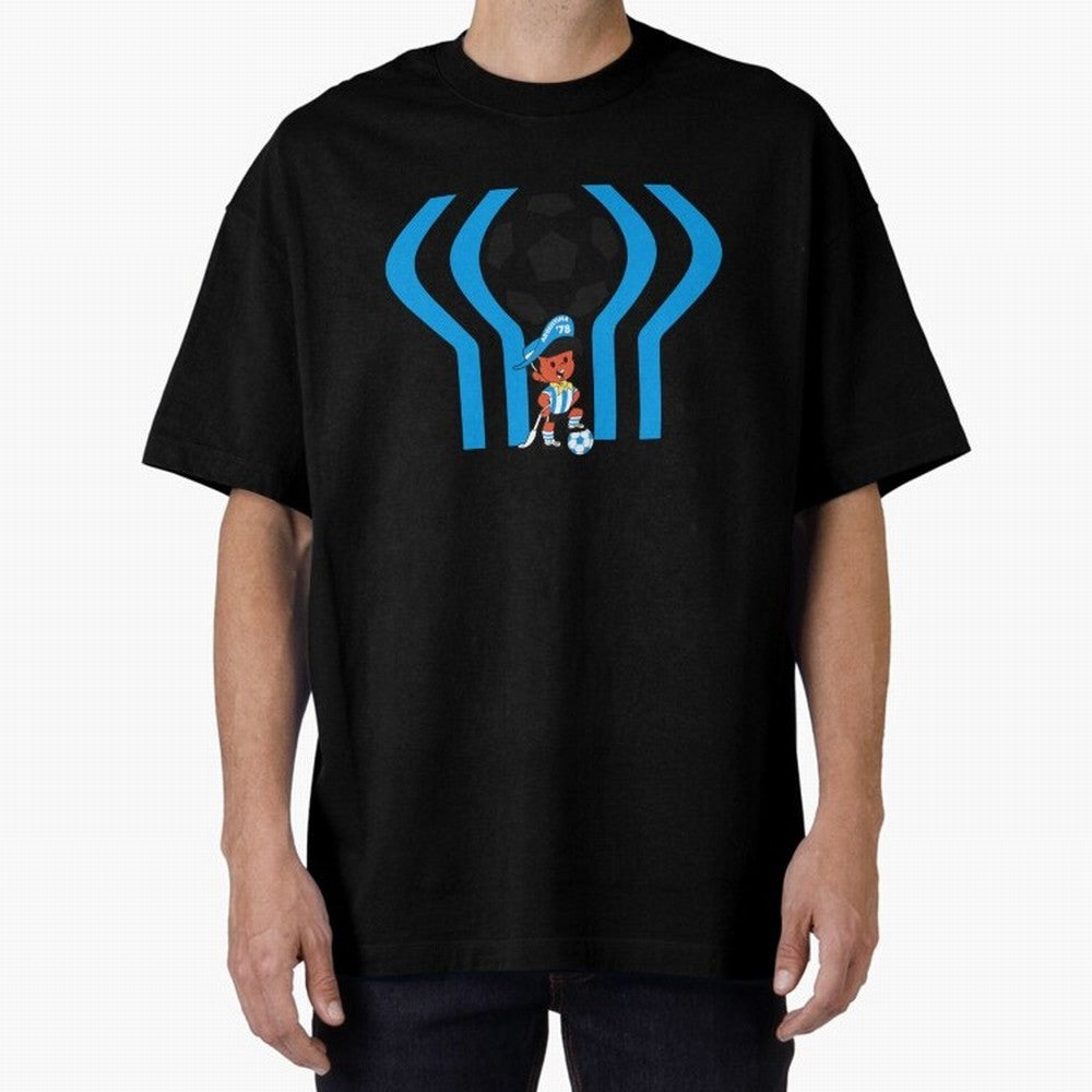 Argentina 78 Mascot Print1 Essential T-Shirt Enjoy FIFA World Cup 2026 Group Stage Spirit, Filled with Argentina and Brazil, Cristiano Ronaldo, Match Day Excitement, Supporter Culture, Golden Goals and Global Football Passion; Great for Supporters