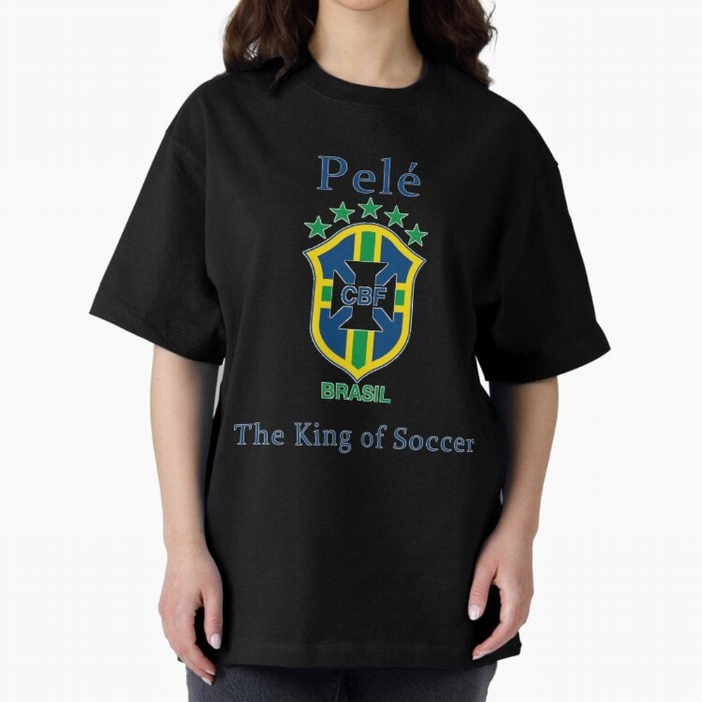 Pele king of soccer Essential T-Shirt Honor Football Greatness during Global Football Passion for FIFA World Cup 2026 Group Stage, Capturing Haaland, Brazil, Sports Nostalgia, International Competition, Famous Players and Unforgettable Victories;