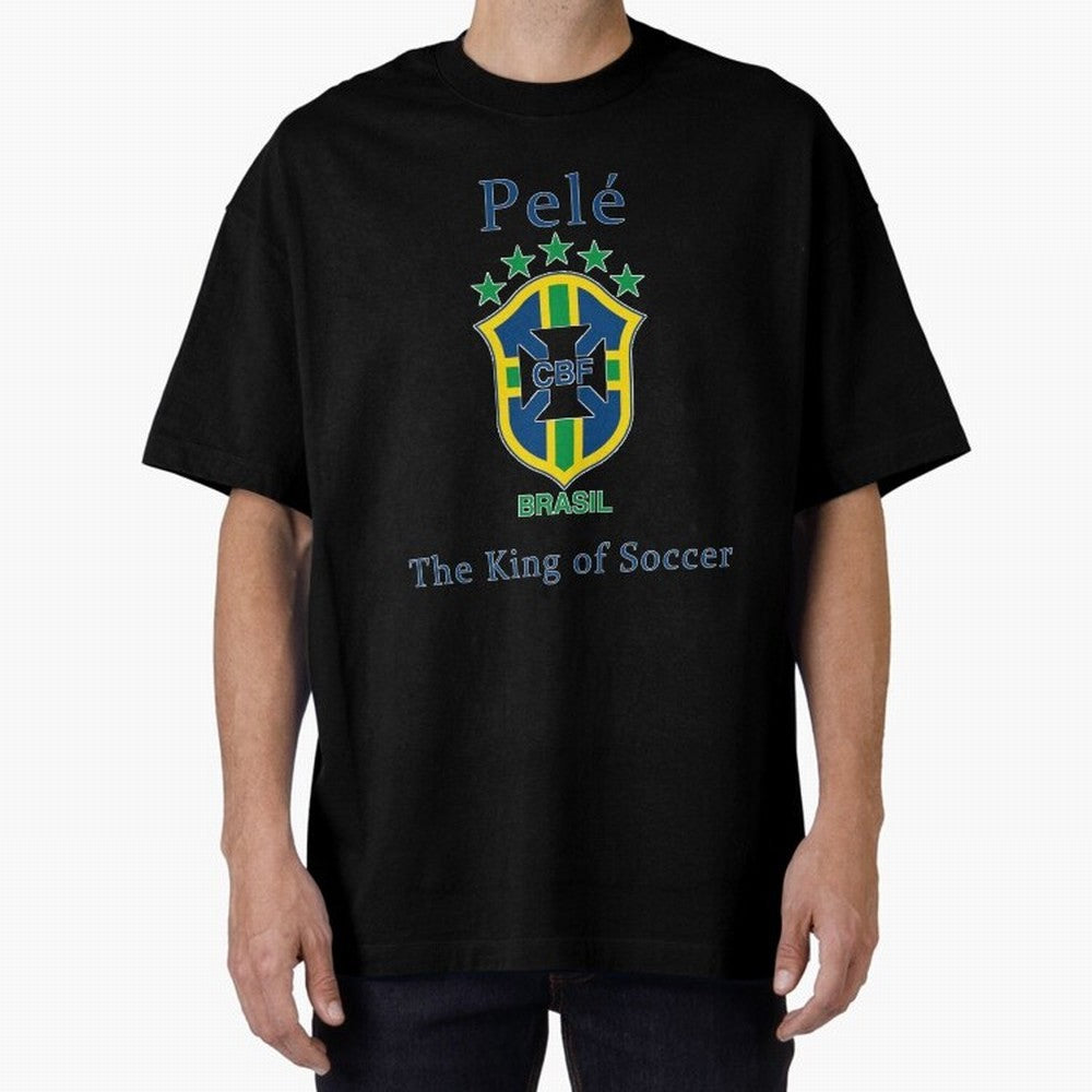 Pele king of soccer Essential T-Shirt Honor Football Greatness during Global Football Passion for FIFA World Cup 2026 Group Stage, Capturing Haaland, Brazil, Sports Nostalgia, International Competition, Famous Players and Unforgettable Victories;