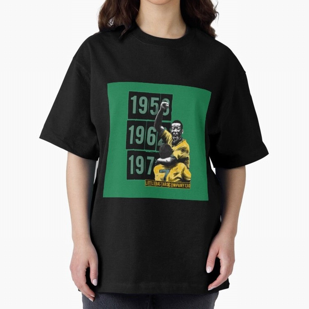 Football King Pele 3 Classic T-Shirt Fuel Your Fan Pride for FIFA World Cup 2026 USA Canada Mexico Highlighting Neymar, Haaland and Cristiano Ronaldo, Spain Energy, Stadium Memories, Football Loyalty, International Chants and Championship