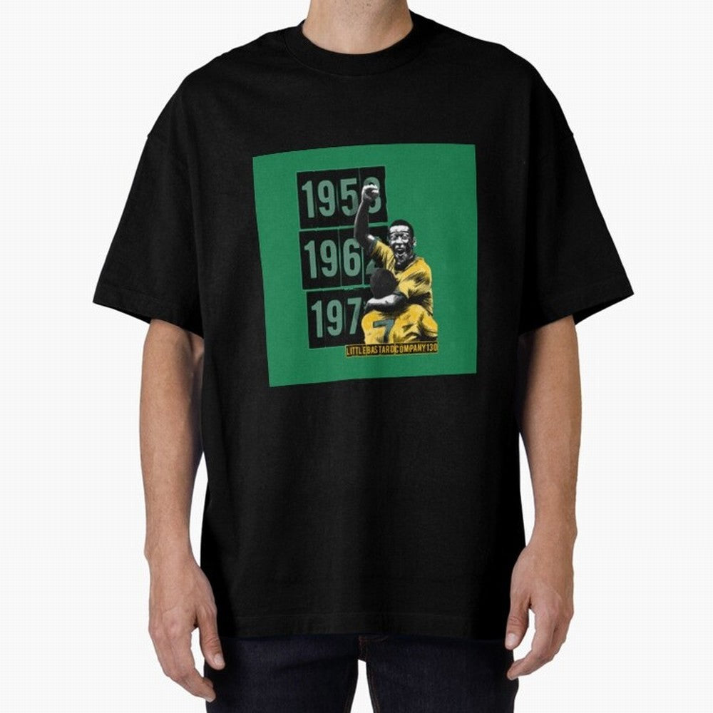 Football King Pele 3 Classic T-Shirt Fuel Your Fan Pride for FIFA World Cup 2026 USA Canada Mexico Highlighting Neymar, Haaland and Cristiano Ronaldo, Spain Energy, Stadium Memories, Football Loyalty, International Chants and Championship