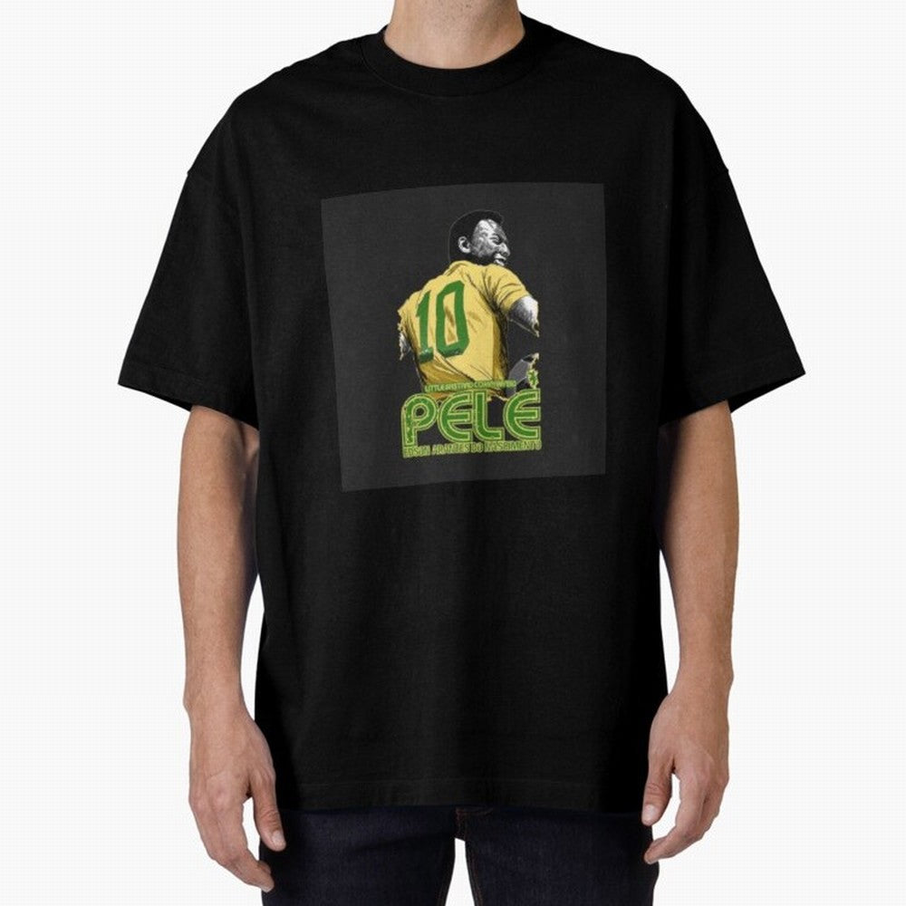 Football King Pele 2 Classic T-Shirt Relive Legendary Nights from FIFA World Cup 2026 Group Stage Celebrating CR7 and Messi, England and Germany Energy, Sports Nostalgia, International Competition, Famous Players and Unforgettable Victories; Ideal