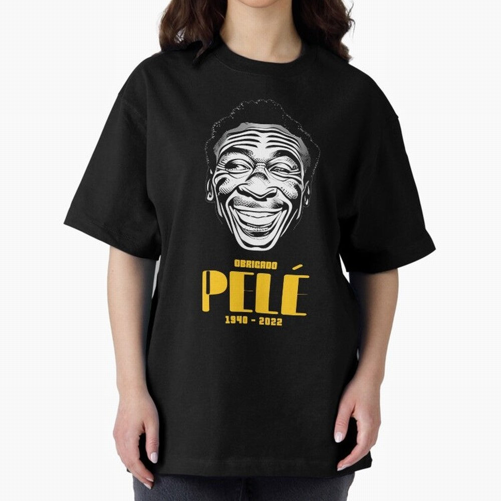 Pel¨¦ O Rei | Obrigado Pel¨¦ Essential T-Shirt Bring FIFA World Cup 2026 USA Canada Mexico for Fans of CR7 and Messi and Argentina, Bringing Championship Spirit, Famous Goals, Roaring Crowds and International Football Unity; Created for Match Day