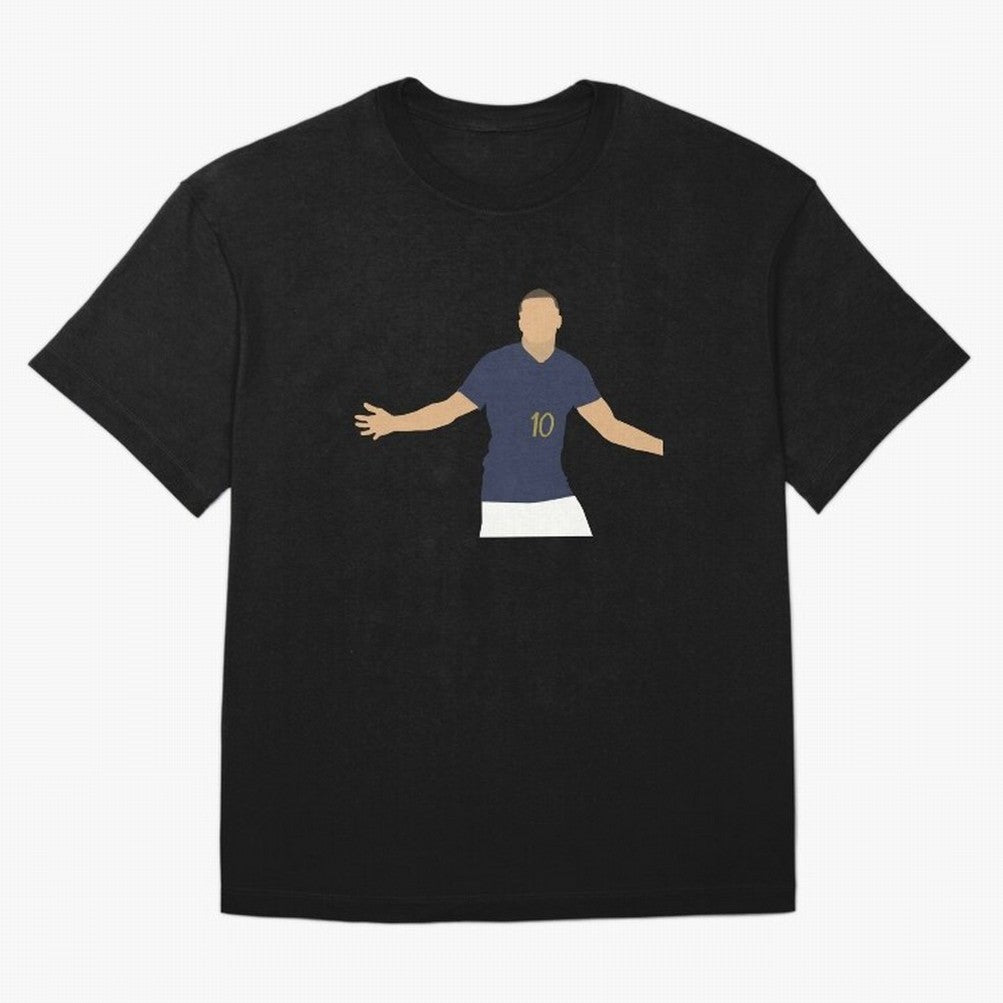 mbappe celebration Classic T-Shirt Feel International Energy from Global Football Passion for FIFA World Cup 2026, Inspired by Neymar, Brazil, Portugal and Argentina, Football Festival Excitement, Trophy Ambitions, Country Rivalries and Star Player