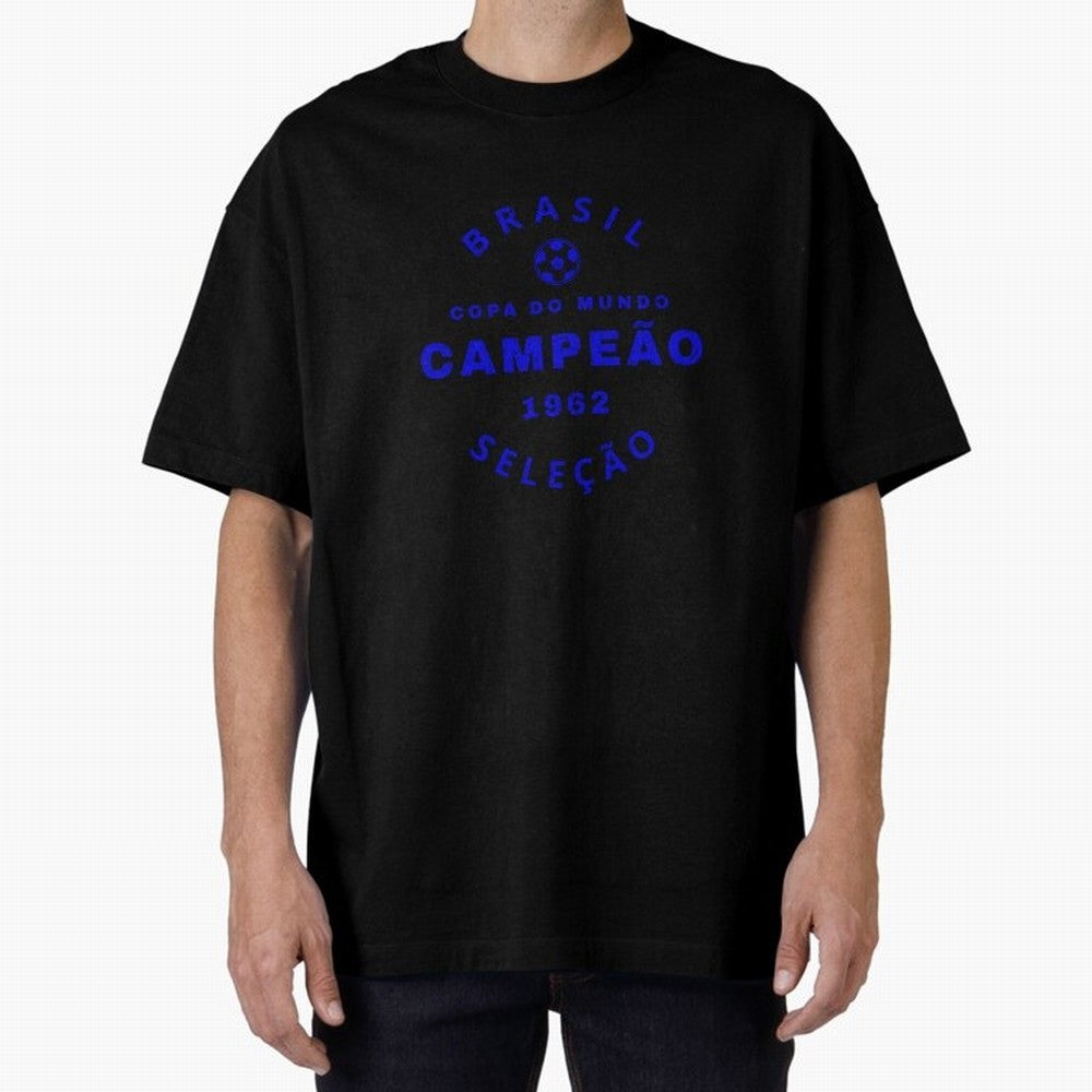 Brazil World Cup champions 1962 vintage Classic T-Shirt Show Championship Spirit for FIFA World Cup 2026 Capturing CR7, Brazil Energy, Championship Spirit, Famous Goals, Roaring Crowds and International Football Unity; Perfect for People Who Love