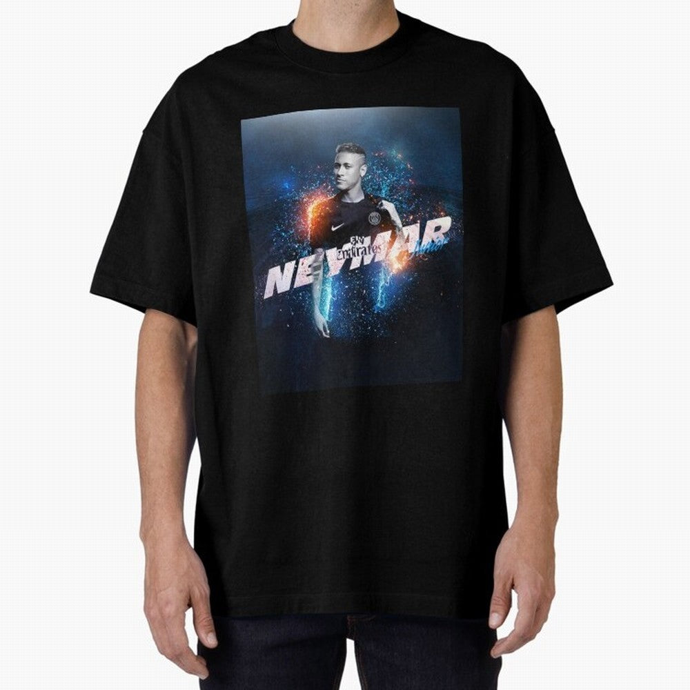 Illustration Neymar Art Classic T-Shirt Live the Energy of FIFA World Cup 2026 Group Stage Spirit, Capturing Argentina, France and Brazil, Messi and Cristiano Ronaldo, Goal Celebration Energy, Supporter Heritage, Football Icons and Worldwide