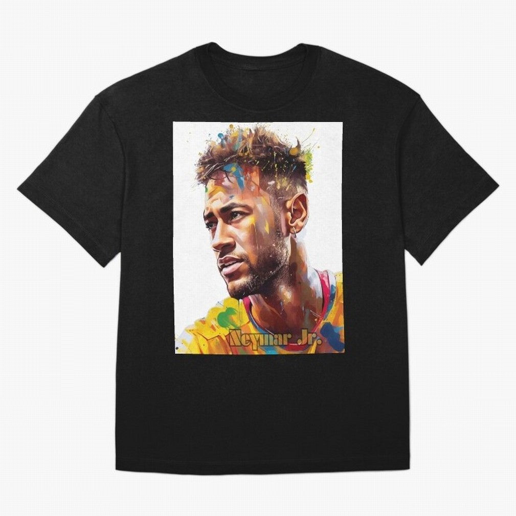 Neymar Graphic T-Shirt Show Passion for the Stars of Global Football Passion for FIFA World Cup 2026, Centered on Cristiano Ronaldo, Haaland and CR7, Brazil, Portugal and Argentina, Championship Spirit, Famous Goals, Roaring Crowds and