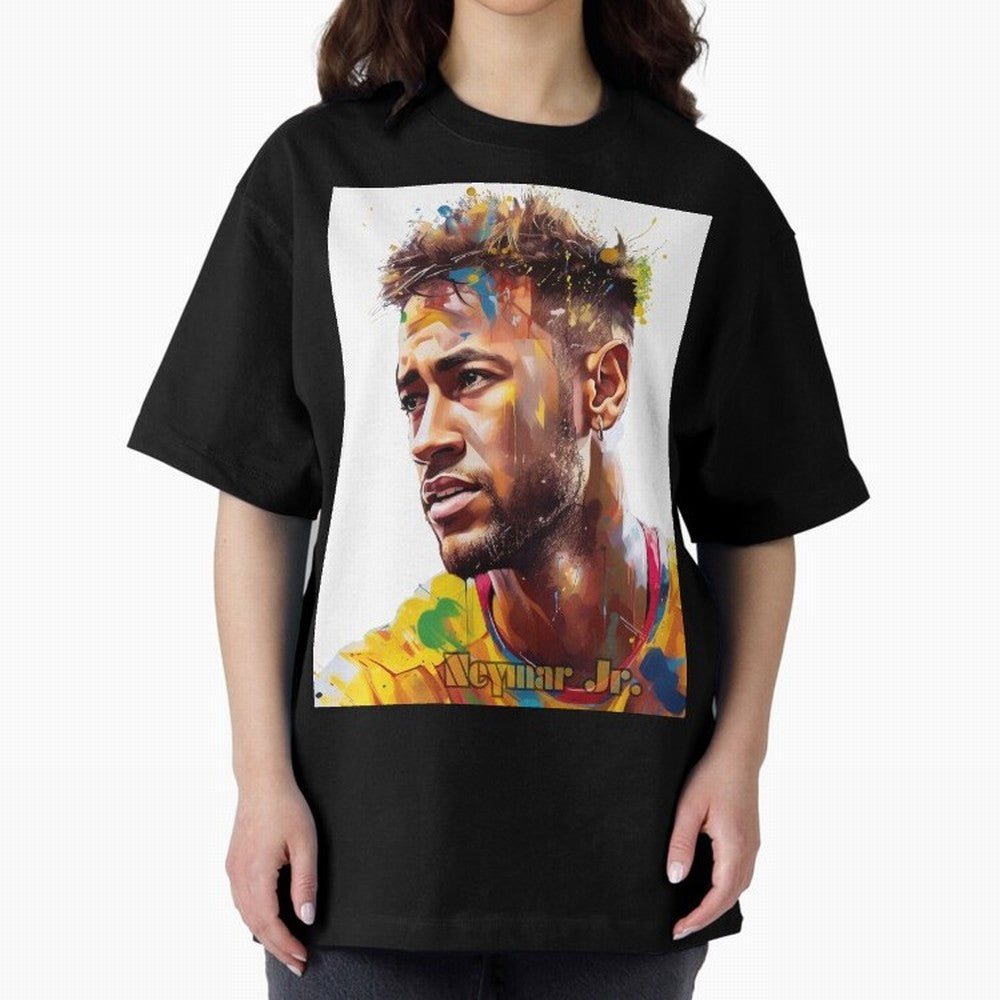 Neymar Graphic T-Shirt Show Passion for the Stars of Global Football Passion for FIFA World Cup 2026, Centered on Cristiano Ronaldo, Haaland and CR7, Brazil, Portugal and Argentina, Championship Spirit, Famous Goals, Roaring Crowds and