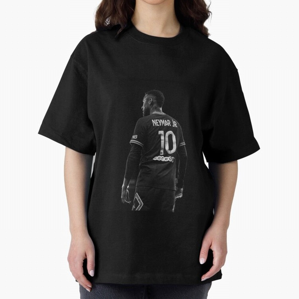 Art Neymar Wallpaper Graphic T-Shirt Remember Iconic Moments from FIFA World Cup 2026 Group Stage Spirit, Capturing France, Mbappe and Neymar, Soccer Culture, Superstar Moments, National Team Dreams and Competitive Fire; Great for Supporters Who