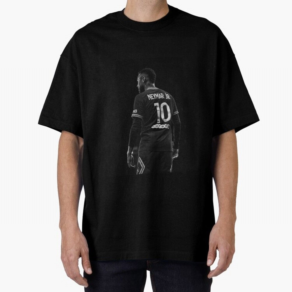 Art Neymar Wallpaper Graphic T-Shirt Remember Iconic Moments from FIFA World Cup 2026 Group Stage Spirit, Capturing France, Mbappe and Neymar, Soccer Culture, Superstar Moments, National Team Dreams and Competitive Fire; Great for Supporters Who