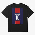 Neymar - Paris 2023 Graphic T-Shirt Fuel FIFA World Cup 2026 Capturing Haaland, France and Portugal Energy, Global Supporter Spirit, Legendary Goals, National Colors and Tournament Celebration; Ideal for Passionate Fans Who Love Underdog Stories,