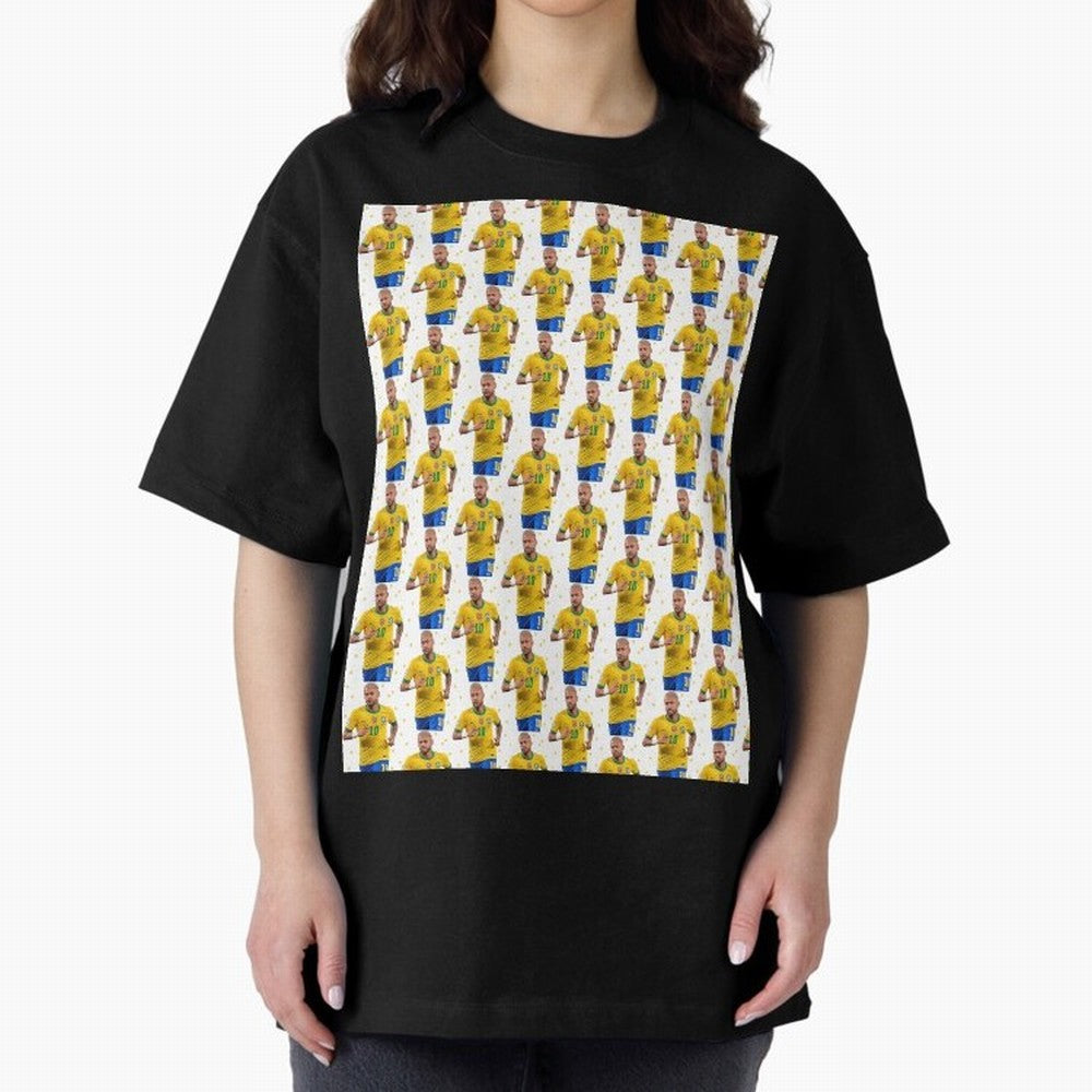 Neymar Star Sexy Graphic T-Shirt Carry the Colors and Pride of FIFA World Cup 2026 Centered on Messi, Neymar and Mbappe, France and Portugal Energy, Football Festival Excitement, Trophy Ambitions, Country Rivalries and Star Player Buzz; Made for