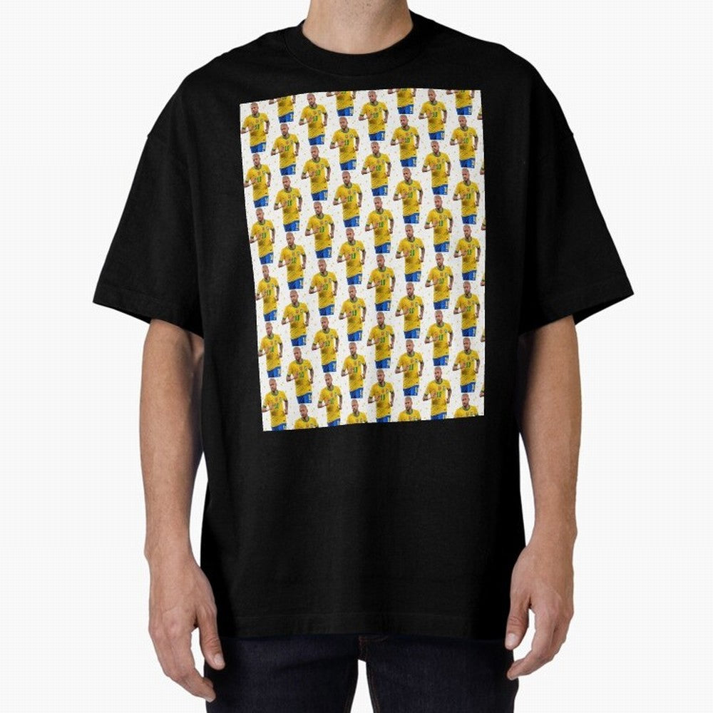 Neymar Star Sexy Graphic T-Shirt Carry the Colors and Pride of FIFA World Cup 2026 Centered on Messi, Neymar and Mbappe, France and Portugal Energy, Football Festival Excitement, Trophy Ambitions, Country Rivalries and Star Player Buzz; Made for