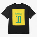 Neymar - Brazil 2022 Graphic T-Shirt Enjoy FIFA World Cup 2026 Group Stage Driven by Mbappe and Neymar, Netherlands Energy, Global Supporter Spirit, Legendary Goals, National Colors and Tournament Celebration; Made for Die Hard Supporters, Soccer