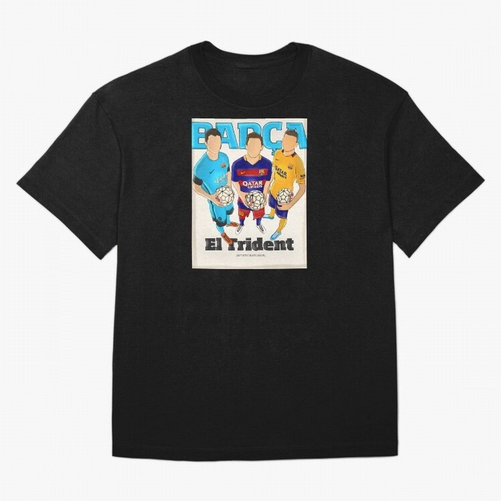 Msn football soccer fcbarcelona Premium T-Shirt Celebrate the Biggest Stage of FIFA World Cup 2026 Inspired by Messi, Argentina, France and Brazil Energy, Worldwide Fan Energy, Dramatic Goals, Stadium Lights and Championship Celebrations; Perfect
