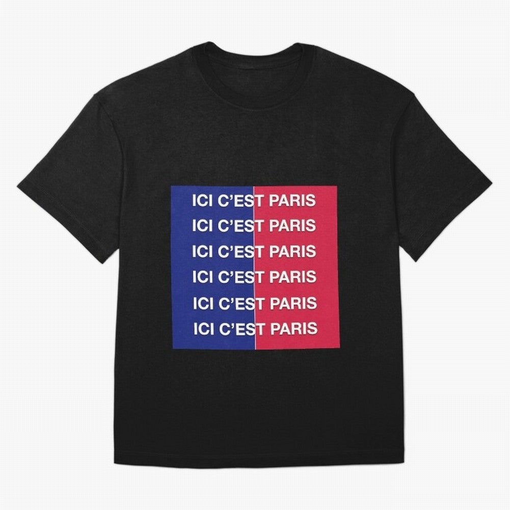 ICI C'EST PARIS Premium T-Shirt Get Ready for FIFA World Cup 2026 USA Canada Mexico Spirit, Inspired by Argentina, Messi and Cristiano Ronaldo, Global Supporter Spirit, Legendary Goals, National Colors and Tournament Celebration; Created for Match
