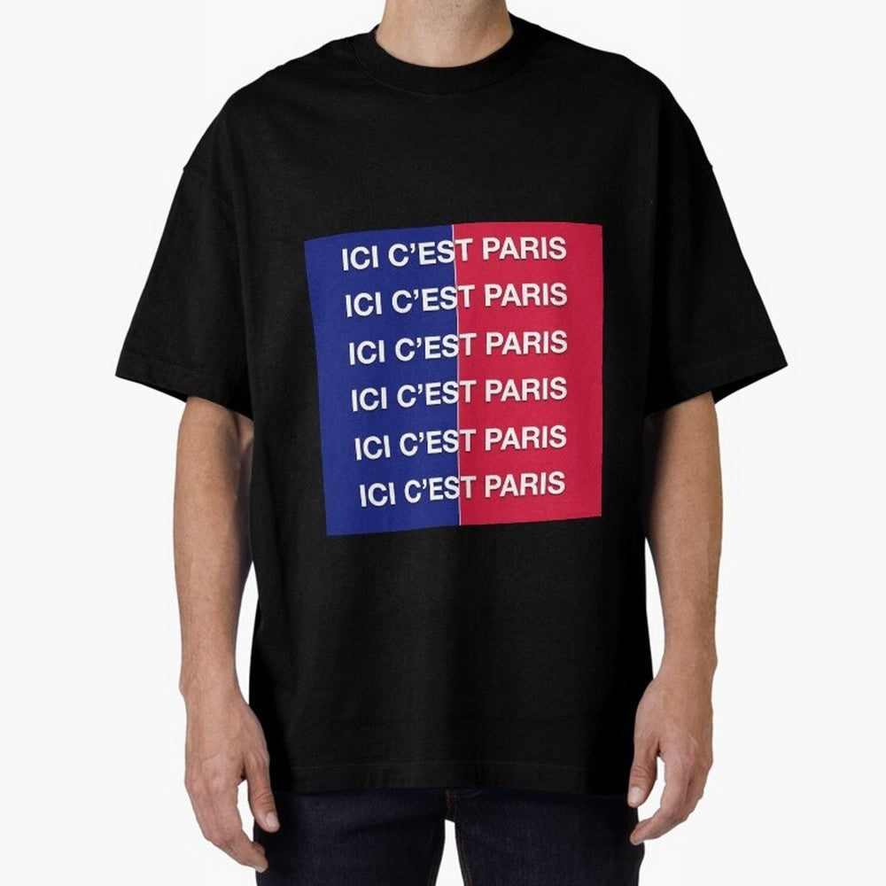 ICI C'EST PARIS Premium T-Shirt Get Ready for FIFA World Cup 2026 USA Canada Mexico Spirit, Inspired by Argentina, Messi and Cristiano Ronaldo, Global Supporter Spirit, Legendary Goals, National Colors and Tournament Celebration; Created for Match