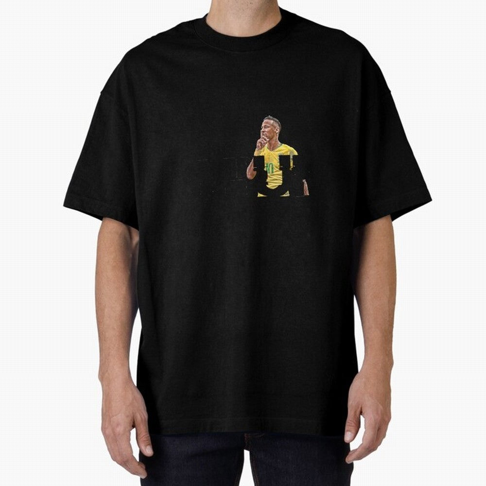 NEYMAR NEVER GIVE UP Premium T-Shirt Bring Stadium Energy to Match Day Hype around FIFA World Cup 2026 USA Canada Mexico, Mbappe, Germany, Champion Mindset, Group Stage Buzz, Knockout Tension and Passionate Fan Culture; Ideal for Fans Who Follow