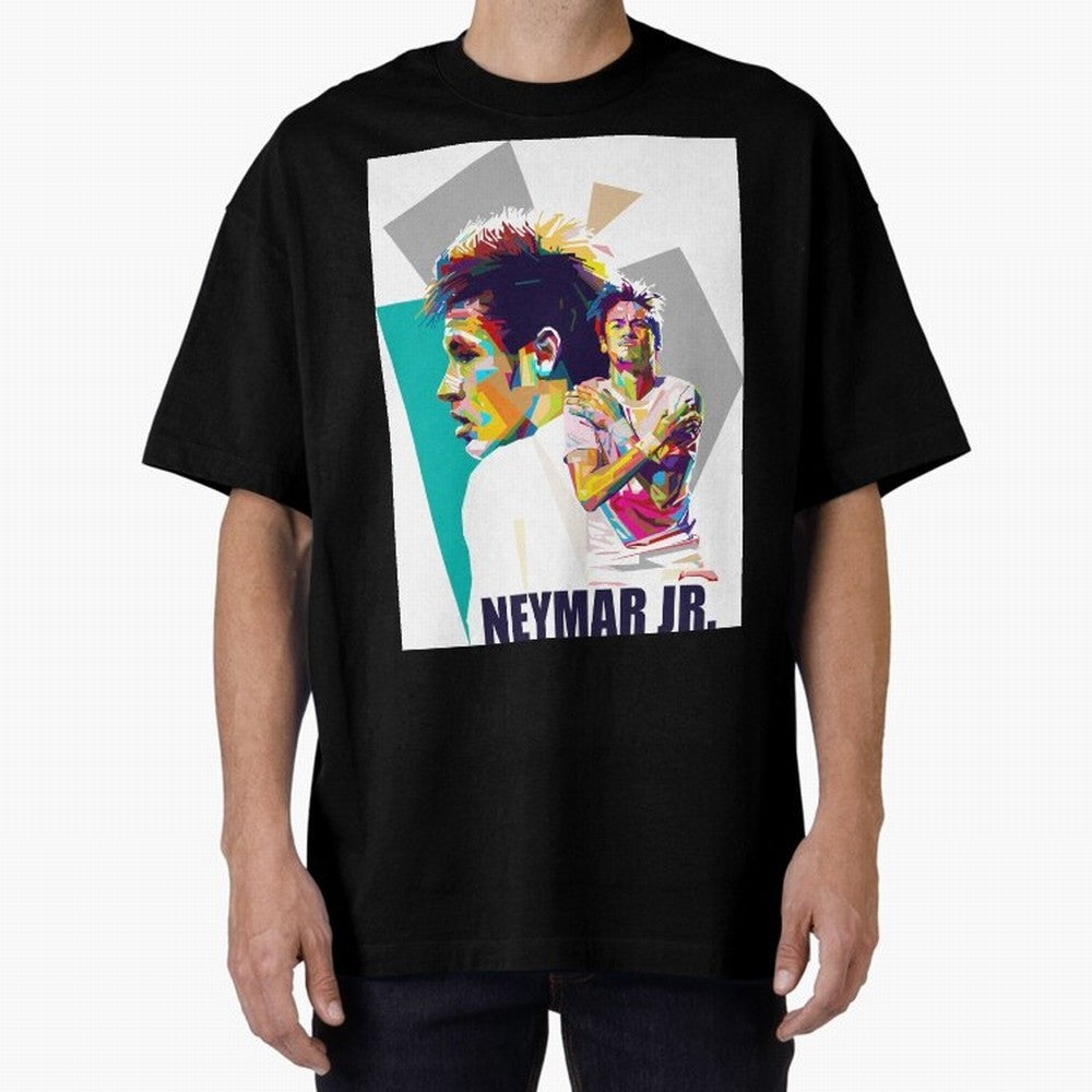 Young Neymar WPAP art Premium T-Shirt Celebrate Global Passion for FIFA World Cup 2026 Group Stage Spirit, Filled with Argentina, France and Brazil, Cristiano Ronaldo, Stadium Memories, Football Loyalty, International Chants and Championship