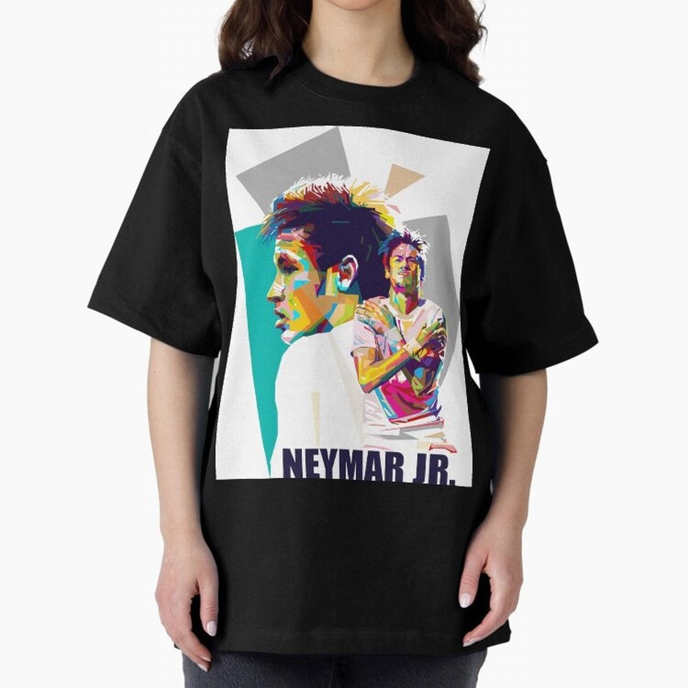 Young Neymar WPAP art Premium T-Shirt Celebrate Global Passion for FIFA World Cup 2026 Group Stage Spirit, Filled with Argentina, France and Brazil, Cristiano Ronaldo, Stadium Memories, Football Loyalty, International Chants and Championship