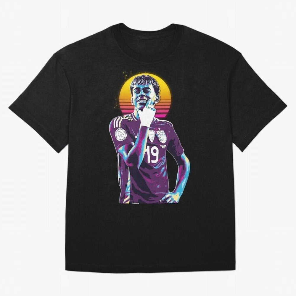 Lamine Yamal celebration Classic T-Shirt Cheer for FIFA World Cup 2026 USA Canada Mexico Inspired by Messi, CR7 and Mbappe, Brazil, Portugal and Argentina Energy, Football Passion, Legendary Performances, Festival Vibes and Supporter Community;