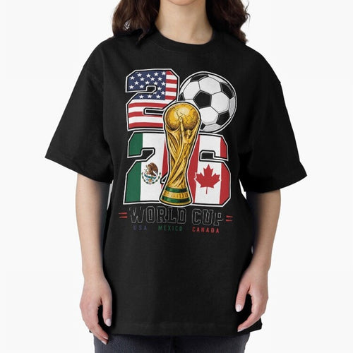 2026 Soccer World Cup Football Design Classic T-Shirt Bring Legendary Rivalry Energy to Match Day Hype around FIFA World Cup 2026, Cristiano Ronaldo, Brazil, Tournament Hype, Historic Matchups, Family Viewing Parties and Global Sports Pride; Built
