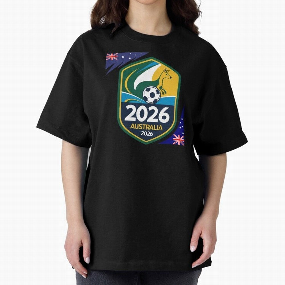 Australia WC2026 Classic T-Shirt Celebrate the Biggest Stage of Global Football Passion for FIFA World Cup 2026 USA Canada Mexico, Filled with Neymar, England, France and Netherlands, Fan Favorite Moments, National Team Passion, Big Match Drama and