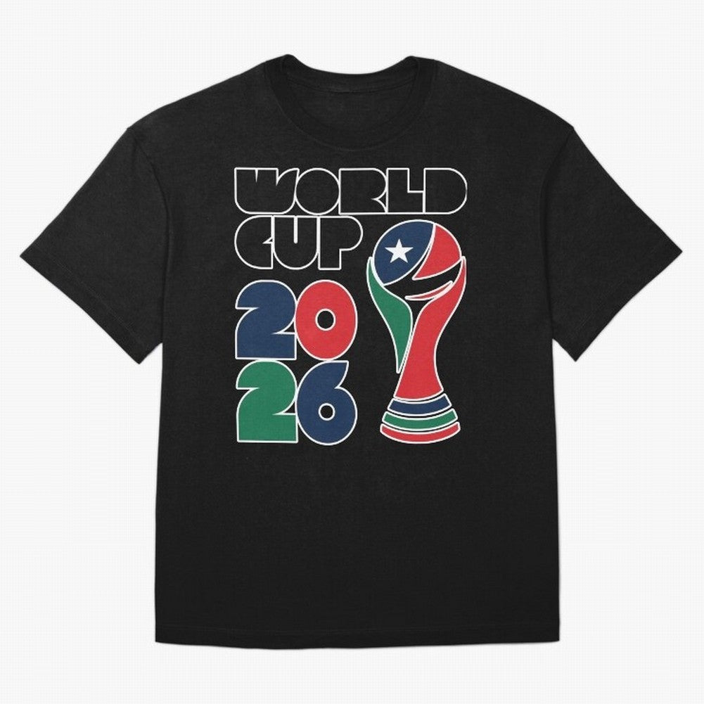 Minimalist Funky World Cup 2026 Design Classic T-Shirt Relive the FIFA World Cup 2026 Group Stage Journey through Cristiano Ronaldo, Haaland and CR7 Highlights, France and Portugal Pride, Football Festival Excitement, Trophy Ambitions, Country