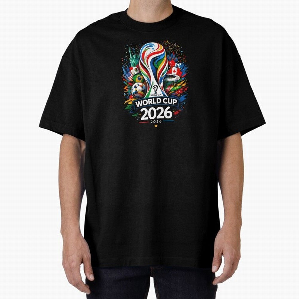 World Cup 2026, Soccer Fan, Football Tournament Classic T-Shirt Fuel Global Football Passion for FIFA World Cup 2026, Capturing CR7 and Messi, Spain, Football History, Final Match Energy, Crowd Noise and Once in a Lifetime Moments; Built for