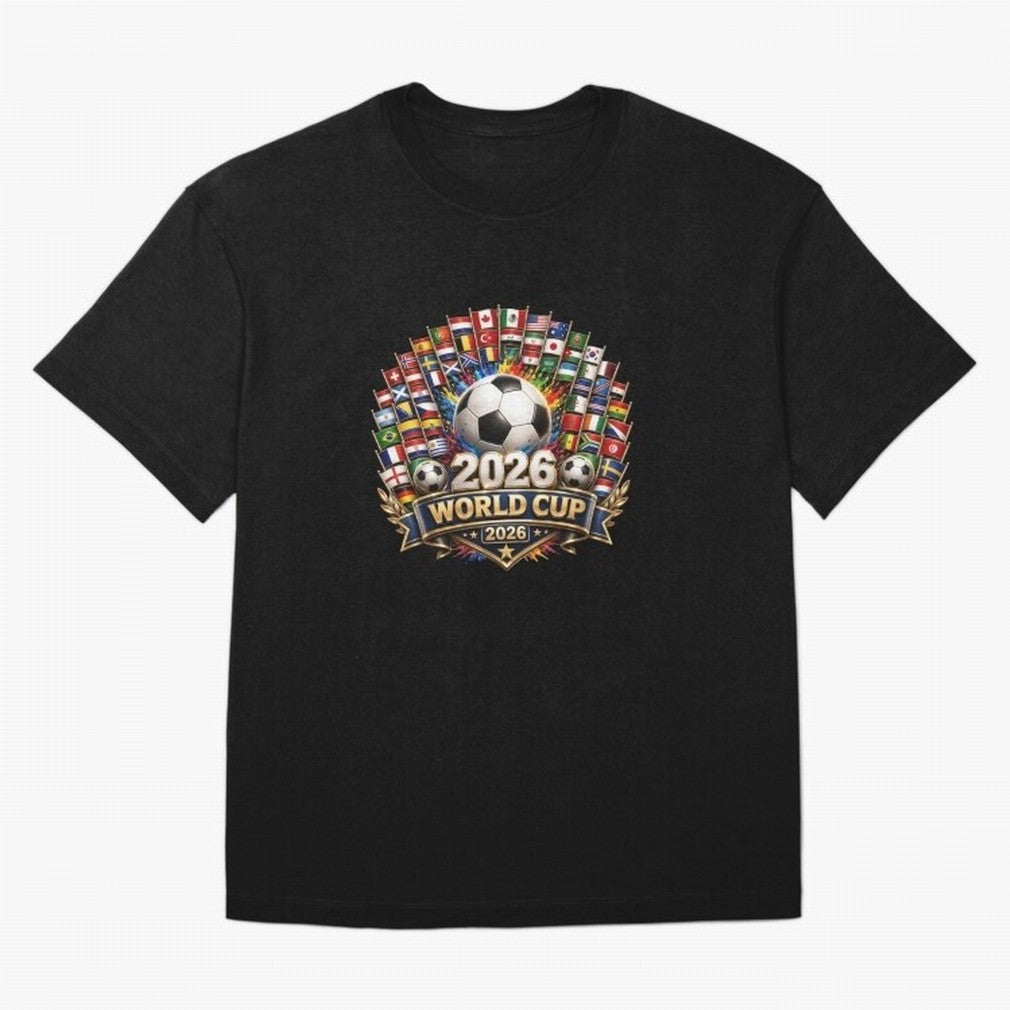 World Cup 2026, Soccer Tournament, 2026 Retro World Cup, Usa Canada Mexico Football Classic T-Shirt Carry the Dream of FIFA World Cup 2026 USA Canada Mexico for Fans of Messi, CR7 and Mbappe and Spain and Netherlands, Bringing Soccer Culture,