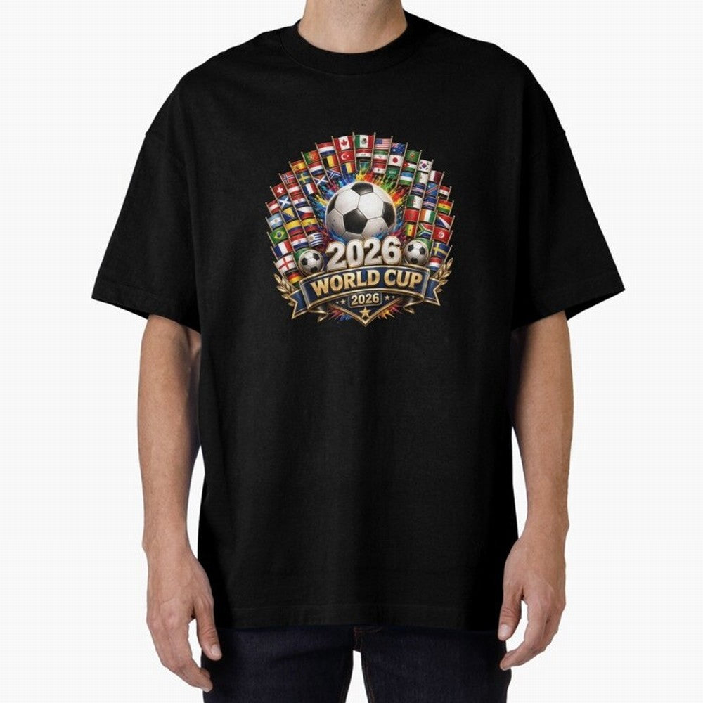 World Cup 2026, Soccer Tournament, 2026 Retro World Cup, Usa Canada Mexico Football Classic T-Shirt Carry the Dream of FIFA World Cup 2026 USA Canada Mexico for Fans of Messi, CR7 and Mbappe and Spain and Netherlands, Bringing Soccer Culture,
