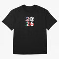 2026 soccer logo Classic T-Shirt Experience the Global Stage of Global Football Passion for FIFA World Cup 2026 USA Canada Mexico, Inspired by CR7, Brazil, Championship Spirit, Famous Goals, Roaring Crowds and International Football Unity; Ideal