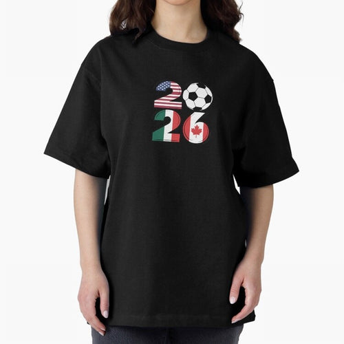 2026 soccer logo Classic T-Shirt Experience the Global Stage of Global Football Passion for FIFA World Cup 2026 USA Canada Mexico, Inspired by CR7, Brazil, Championship Spirit, Famous Goals, Roaring Crowds and International Football Unity; Ideal