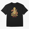 Copy of WORLD CUP 2026 MOROCCO Classic T-Shirt Celebrate Supporters United by Global Football Passion for FIFA World Cup 2026, Built around CR7 and Messi, Argentina, France and Brazil, Goal Celebration Energy, Supporter Heritage, Football Icons and