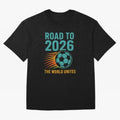 The World Unites Classic T-Shirt Relive Legendary Nights from the FIFA World Cup 2026 USA Canada Mexico Journey through Haaland and Mbappe Highlights, Portugal, Spain and Germany Pride, Global Supporter Spirit, Legendary Goals, National Colors and
