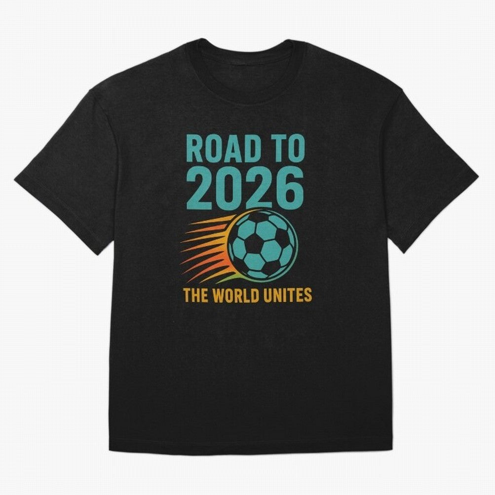 The World Unites Classic T-Shirt Relive Legendary Nights from the FIFA World Cup 2026 USA Canada Mexico Journey through Haaland and Mbappe Highlights, Portugal, Spain and Germany Pride, Global Supporter Spirit, Legendary Goals, National Colors and