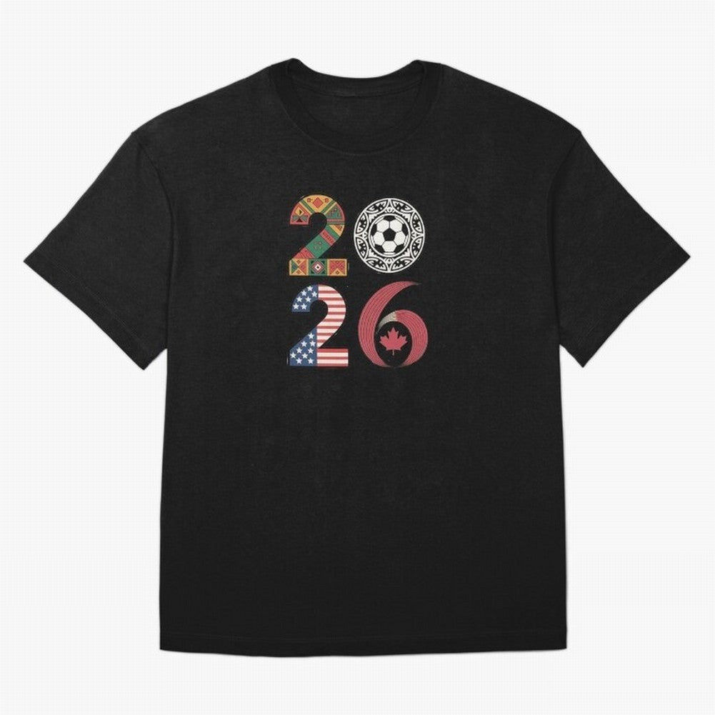 2026 Football Countries Funny Sports Team Classic T-Shirt Make the Season About FIFA World Cup 2026 Group Stage for Fans of CR7 and Messi and Spain and Netherlands, Bringing Sports Nostalgia, International Competition, Famous Players and