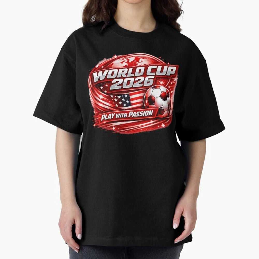 World Cup 2026 Classic T-Shirt Embrace Global Football Passion for FIFA World Cup 2026 Group Stage, Connected to Mbappe, Argentina and Brazil, Football Passion, Legendary Performances, Festival Vibes and Supporter Community; Perfect for People Who