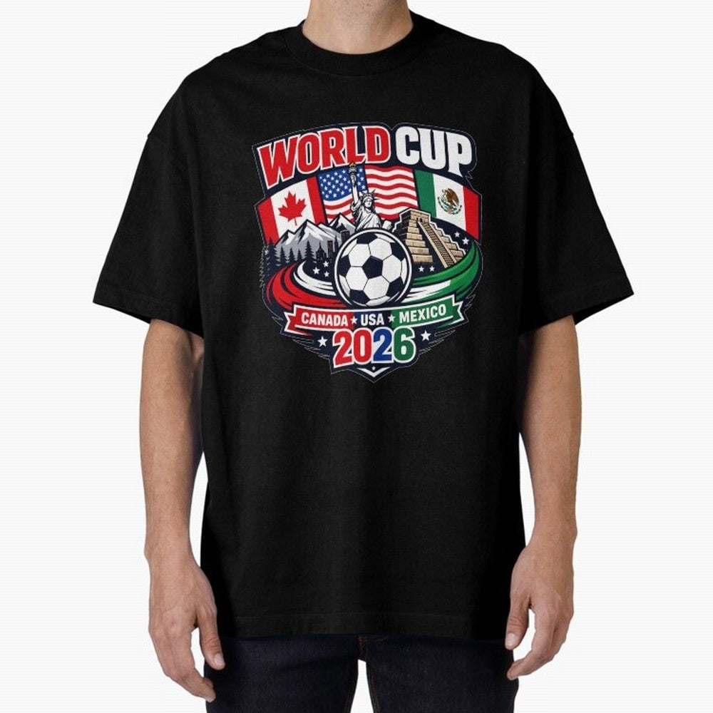 FIFA World Cup 2026 Classic T-Shirt Show Match Day Excitement for FIFA World Cup 2026 USA Canada Mexico Featuring Messi, CR7 and Mbappe, Portugal Energy, Soccer Culture, Superstar Moments, National Team Dreams and Competitive Fire; Great for Watch