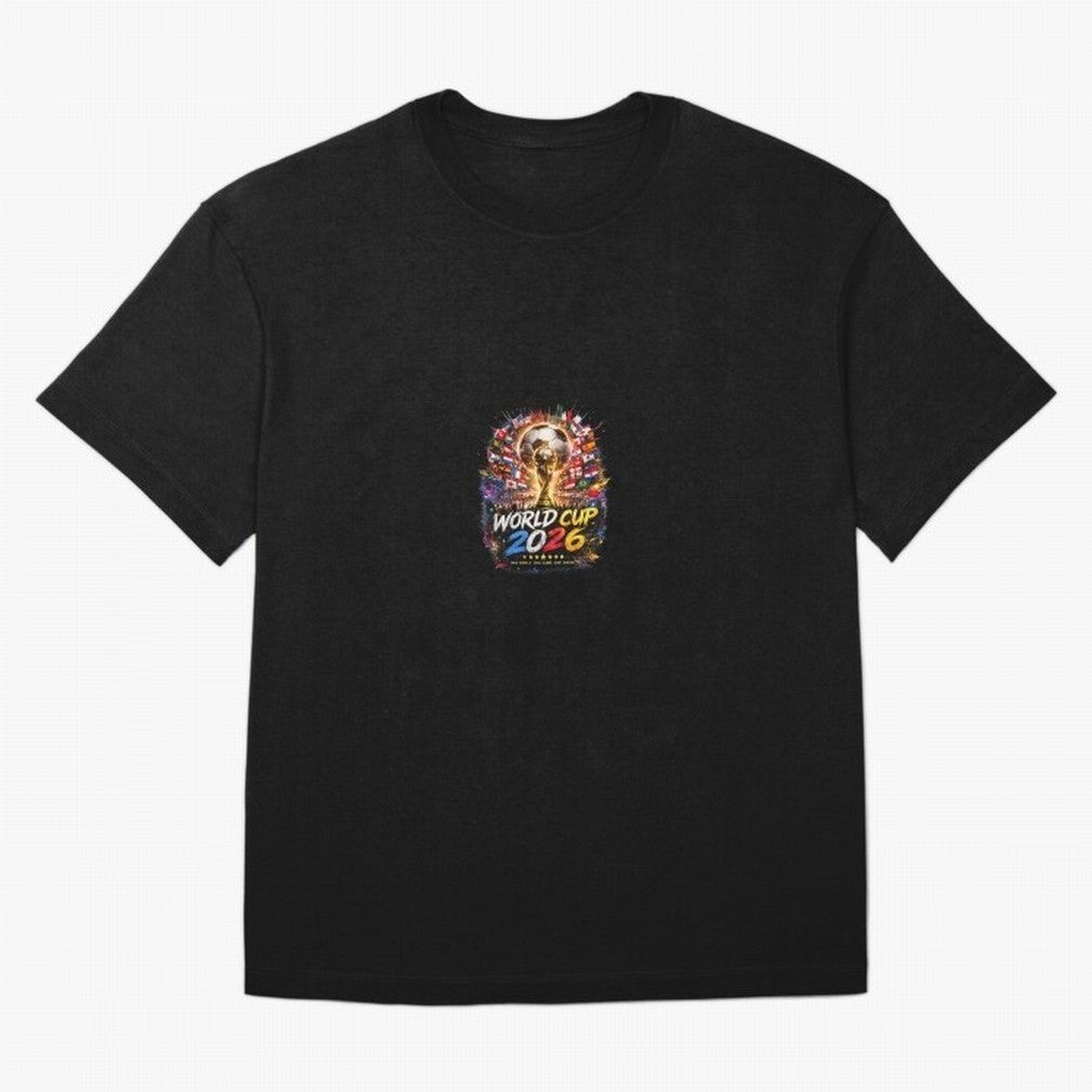 Copy of World Cup 2026 ¨C United Passion ?? | Neon Football Design Classic T-Shirt Step into Match Day Hype around FIFA World Cup 2026 USA Canada Mexico, Messi, CR7 and Mbappe, Argentina, Champion Mindset, Group Stage Buzz, Knockout Tension and