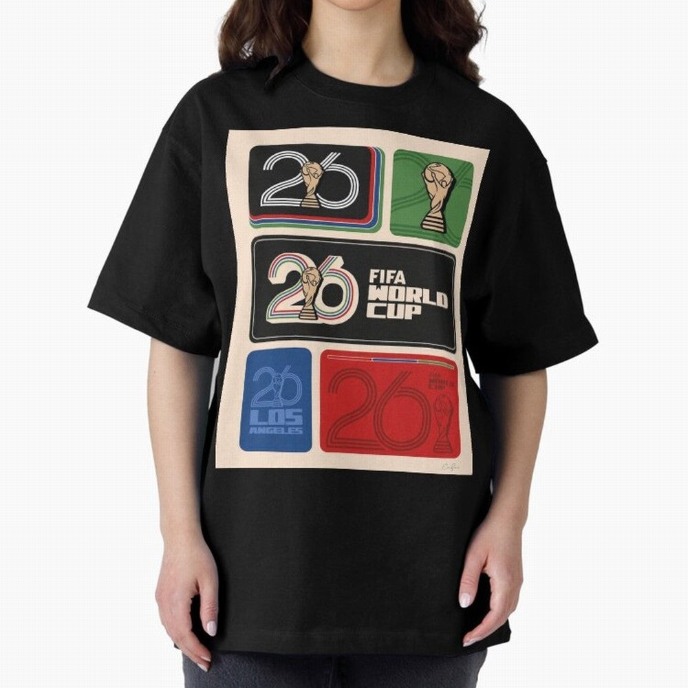 World Cup 2026 Soccer Celebration: United Football Fan Art Classic T-Shirt Share the FIFA World Cup 2026 Journey through CR7 and Messi Highlights, Brazil, Portugal and Argentina Pride, Fan Favorite Moments, National Team Passion, Big Match Drama