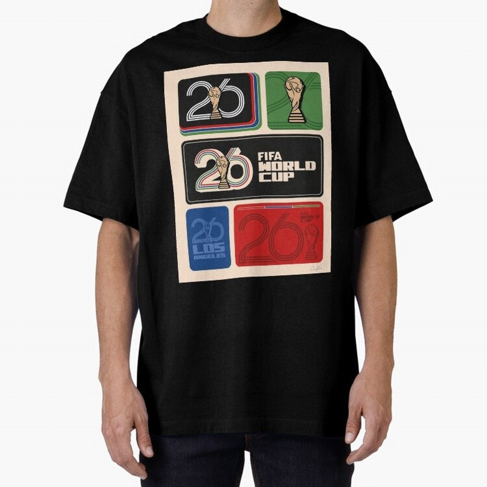 World Cup 2026 Soccer Celebration: United Football Fan Art Classic T-Shirt Share the FIFA World Cup 2026 Journey through CR7 and Messi Highlights, Brazil, Portugal and Argentina Pride, Fan Favorite Moments, National Team Passion, Big Match Drama
