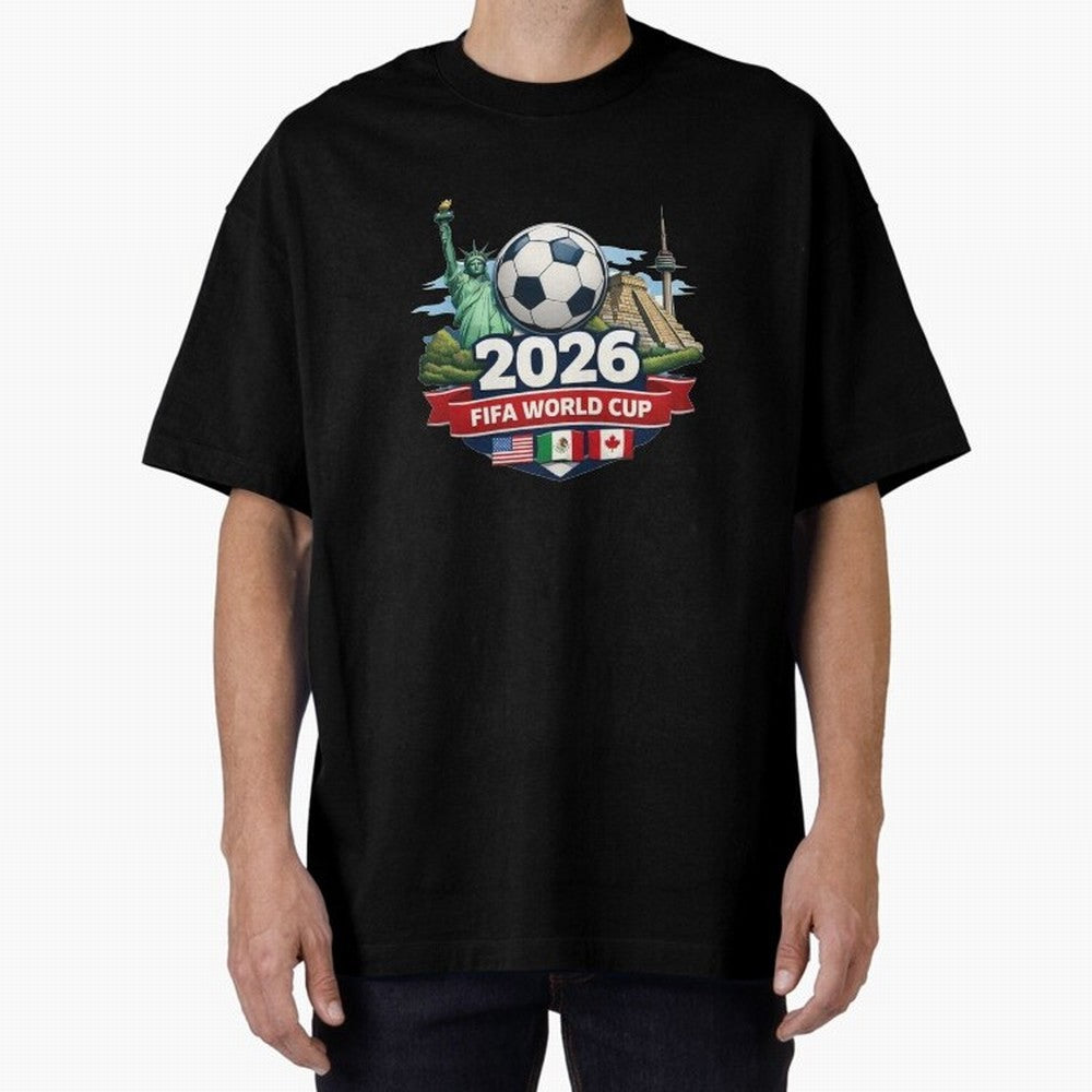 FIFA World Cup 2026 US Canada mexico Classic T-Shirt Share the Excitement of FIFA World Cup 2026 USA Canada Mexico Spirit, Filled with Argentina, Mbappe and Neymar, Retro Football Energy, Iconic Rivalries, Trophy Chase Drama and Stadium Atmosphere;